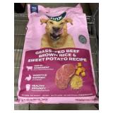 Dry Dog Food, Grass-Fed Beef & Sweet Potato Recipe