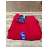 Red Ankle Leggings, Size XXL