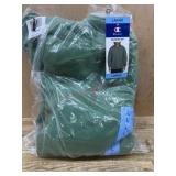 Green Quarter-Zip Pullover, Size Large