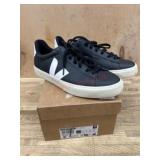 Black Low-Top Sneakers, Size 10