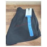 Women's Black Active Shorts With Liner
