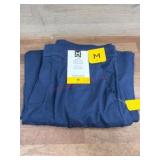 Women's Wide Leg Trouser in Navy, Size M