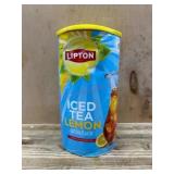 Lipton Iced Tea Lemon Flavor Mix Canister