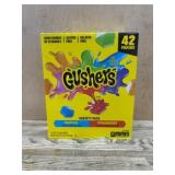 42 Gushers Fruit Snack Pouches
