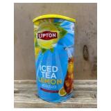 Lipton Iced Tea Lemon Natural Flavor Container