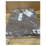 Full-Zip Hooded Jacket in Light Brown