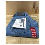 Men's Blue Denim Jeans, Size 34x30