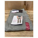 Men's 5-Pocket Denim Jeans, Gray, 34x30