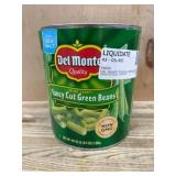 Del Monte Fancy Cut Green Beans, 101 oz
