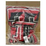 Red and Black Texas Tech Throw pillow