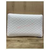 White Memory Foam Pillow with Quilted Cover