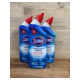 Clorox Toilet Bowl Cleaner, Set of 3