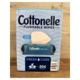 Cottonelle Flushable Wipes, 504 Total Wipes