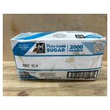 Pure Cane Sugar Packets, 2000 Count