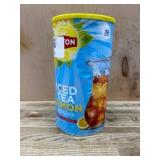 Lipton Iced Tea Lemon Mix Canister