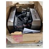 As is Shelf Lot of Kitchen Appliances and Vacuums