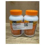 Two Bottles of Acetaminophen Caplets, 400 Count Ea