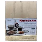 KitchenAid 10-Piece Hard-Anodized Cookware Set