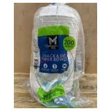 Pack of 200 Snack and Dip Paper Bowls