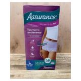 Women's Disposable Underwear, Size L, 54 Count