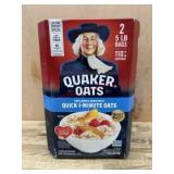 Quaker Quick 1-Minute Oats, 5 lb Bags, 2 Pack