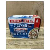 Bumble Bee Solid White Albacore Tuna, 8 Cans