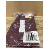 Wine-Colored Men's Polo Shirt, Size M