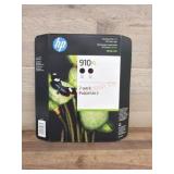 HP 910XL Black Ink Cartridge Two-Pack