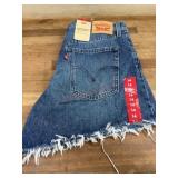 Levi's High-Waisted Denim Mom Shorts