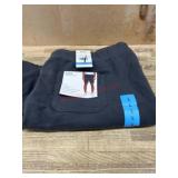 Men's Charcoal Lounge Shorts, Size Large