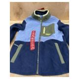 Zip-Up Quilted Fleece Jacket