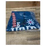 Blue Kid's Long-Sleeve Shirt With Daisy Design