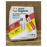 Pure Organic Layered Fruit Bars, 28-Pack