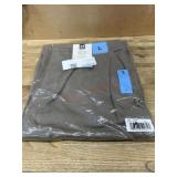 Beige Long-Sleeve Shirt, Size L