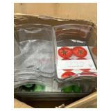 Clear Plastic Refrigerator Bins