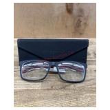 Rectangular Eyeglasses With Case