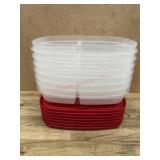 Plastic Food Storage Containers with Lids