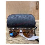 Aviator-Style Sunglasses With Case