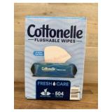 Cottonelle Flushable Wipes, 12 Pack
