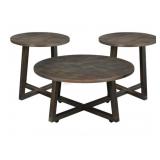 Society Den Rial Three Pack Occasional, Coffee