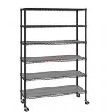 Ultra Durable 6-Tier NSF Household Steel Shelving