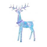 5ft pre lit iridescent reindeer- untested