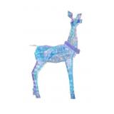 5ft pre lit iridescent reindeer- untested