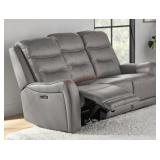 Cooper power reclining sofa- as is