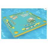 3-in-1 Floating Game Mat: Mahjong, Rummi Cube,