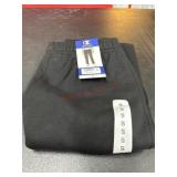 Black Sweatpants with Elastic Waistband