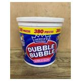 Dubble Bubble Gum Tub with 380 Pieces
