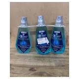 Three Crest Mouthwash Bottles