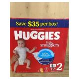 Huggies Little Snugglers Size 2 Diapers, 210 Ct