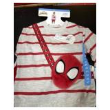 Spider-Themed 2-Piece Toddler Outfit (Size 4T)